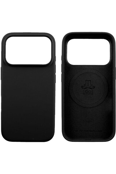 Other Idol 1991 Βελούδινη Μαύρη Θήκη Πλάτης Σιλικόνης (iPhone 17 Pro) Κωδικός...
