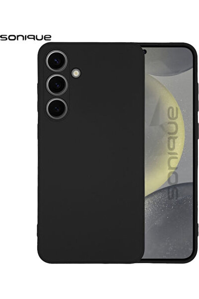 Other Sonique Πίσω Κάλυμμα Σιλικόνης / Υφάσματος Μαύρο (Galaxy S24+)