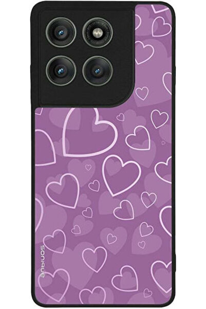 Other Θήκη Sonique Heart Series για Motorola Edge 60 Pro 5g Μωβ