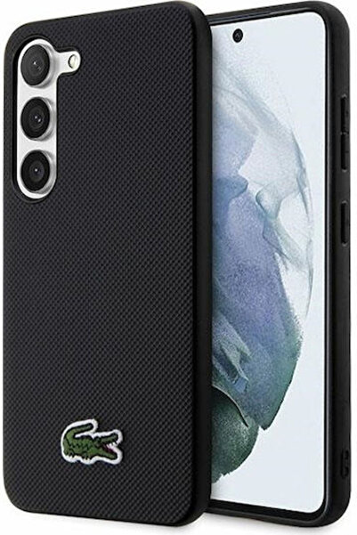 Lacoste Εμβληματική Πλαστική Μαύρη Πίσω Θήκη Petit Pique (Galaxy S23) Κωδικός...