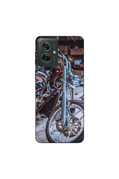 OEM Husa compatibila cu Motorola Moto G55 Silicon Gel Tpu Model Harley Garage