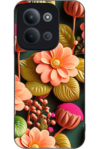 Other Θήκη Sonique Σειράς 3D Λουλουδιών για Xiaomi Redmi 15c 4g Redmi 15c 5g ...