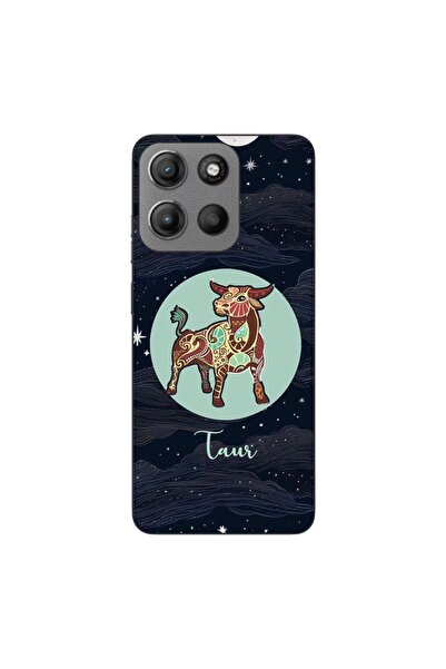 OEM Case compatible with Motorola Moto G15 Silicone Gel Tpu Taurus Horoscope ...