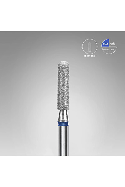 STALEKS EXPERT Elmas Yuvarlanmış Silindir Freze Mavi Çap 2,5 mm / Çalışma Kıs...
