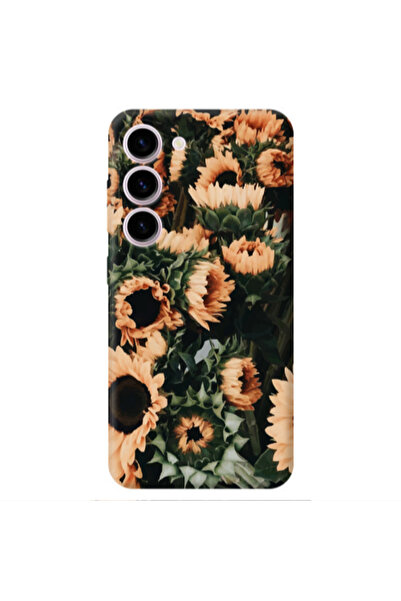 Other Samsung S23 Plus Sunflowers Transparent Silicone TPU Θήκη