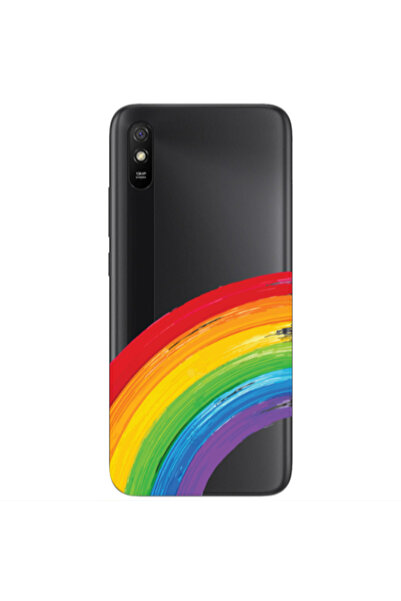 Other Xiaomi Redmi 9A Rainbow 3 Transparent Silicone TPU Θήκη