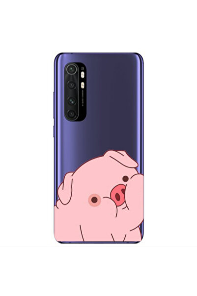 Other Xiaomi Mi Note 10 Lite Piggy 1 Transparent Silicone TPU Θήκη