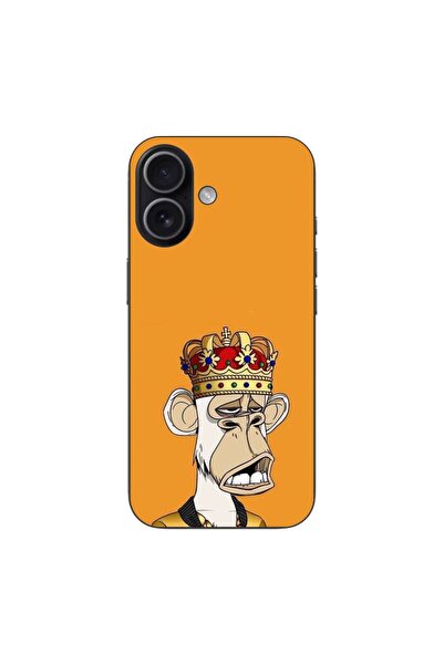 OEM Husa compatibila cu Apple iPhone 17 Silicon Gel Tpu Model NFT Royal Ape