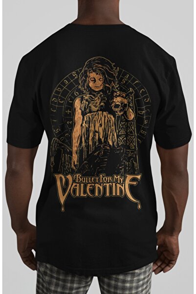 SEVBANO Bullet for My Valentine Rock Metal Music Band Back Printed Unisex Ove...