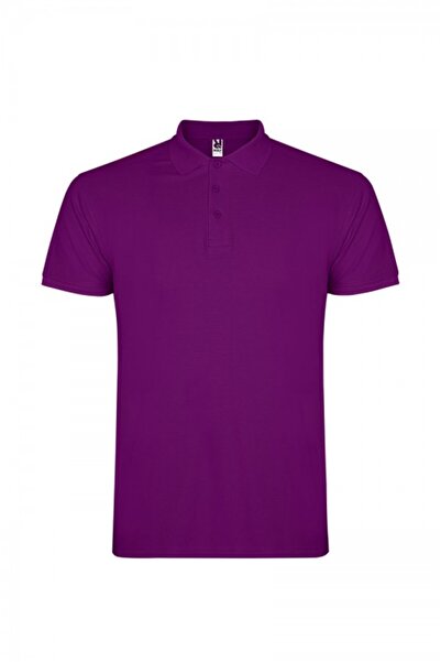 ROLY Tricou polo barbati, bumbac 100%, Star, mov