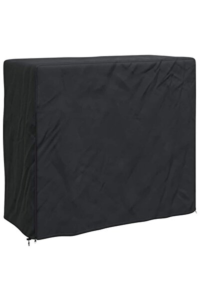 vidaxl Husă pentru suport de lemne Simplu Negru Textil Oxford 210D