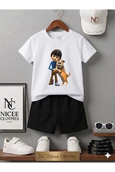 NC Nicee Clothes LETNJA DEČJA MAJICA I KRATKE HLAČE UNISEKS (2 KOMADA RAFADAN...