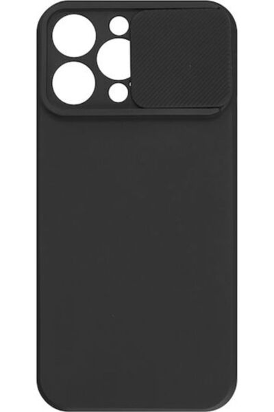 POWERTECH Camshield Μαλακή Θήκη Mob-1991 iPhone 16 Pro Max Μαύρο Κωδικός: MOB...