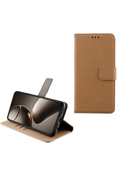 Other Volte-Tel Book Συνθετικό Δέρμα Χρυσό (Xiaomi 14T Pro)