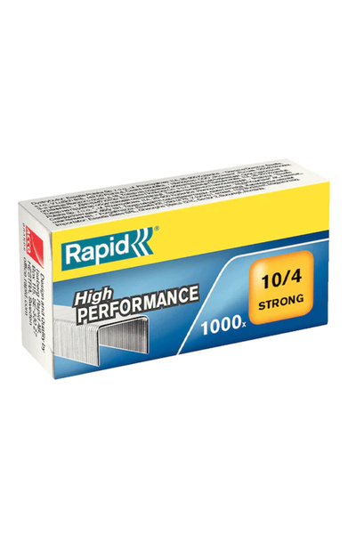 Rapid Agrafe nr. 10, 20 de coli, 1000/cutie, rezistente