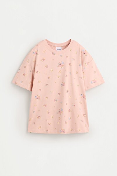 LEFTIES Desenli kısa pijama takımı