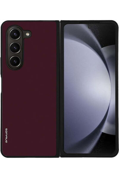 Other Θήκη Sonique Colorbloc Σειράς για Samsung Galaxy Z Fold 5 Μπορντό