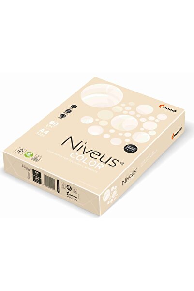NIVEUS Hârtie de copiator A4 crem palidă 80g 500 coli/Top CR20