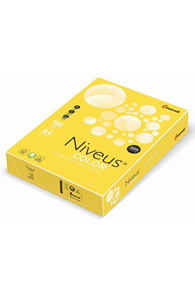 NIVEUS Hârtie de copiator A4 GALBEN CANARIN INTENSIV 160G 250 coli/reamă CY39