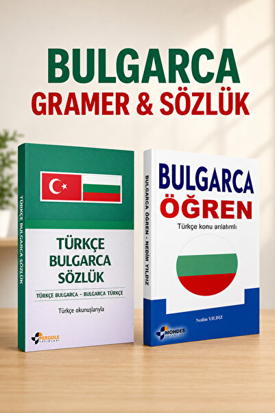 Pergole Yayınları Bulgarca Öğren Gramer ve Sözlük