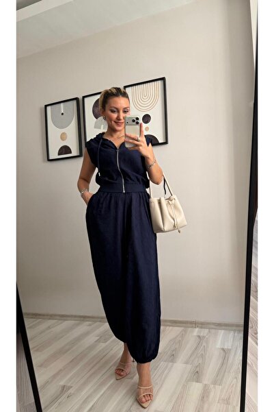 İNVİSUS Set vestă cu glugă și pantaloni