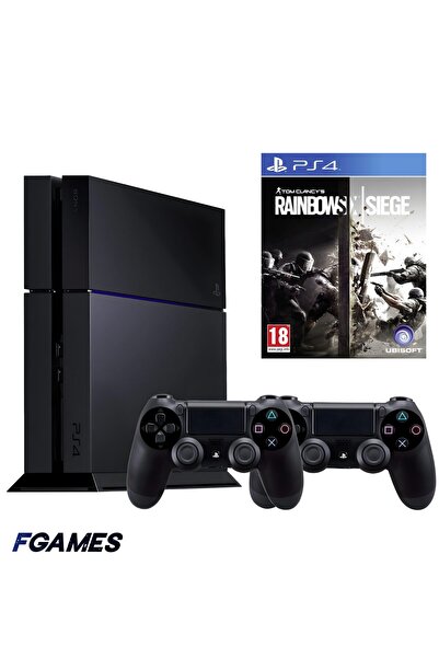 Sony Consola Playstation 4 Ps4 500gb + Două controlere + Tom Clancy& # x2019;...