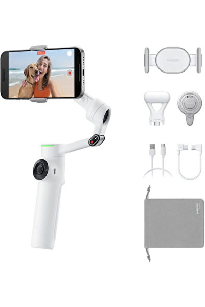 Insta360 Flow 2 Pro Creator Kit Gimbal για κινητό τηλέφωνο με σταθεροποίηση 3...