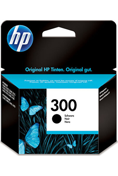 HP 300 Γνήσιο Μελάνι Εκτυπωτή InkJet Μαύρο (CC640EE)