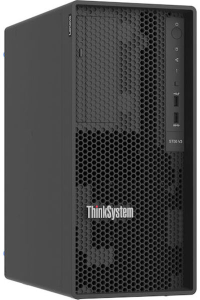 LENOVO ThinkSystem ST50 V3 (Xeon 6315P/16GB DDR5/480GB SSD + 480GB SSD/PSU 50...