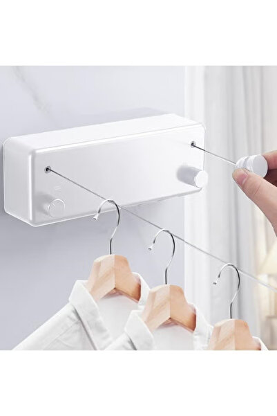 TAPIT 4.2m（13.12Feet） stainless steel clothesline, minimalist-style indoor/ou...