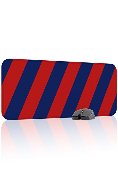 mousepad bastir Red Navy Blue 70X30 XL Fan Gaming Player Mouse Pad Non-Slip B...