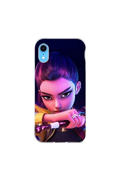 OEM Husa compatibila cu Apple iPhone XR Silicon Gel Tpu Model KPop Demon Hunt...