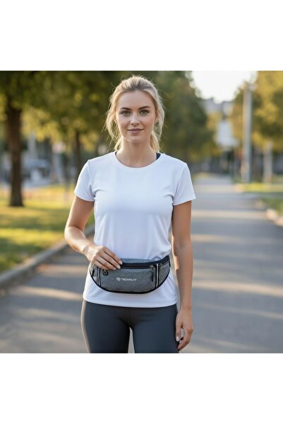 Iso Geantă sport pentru alergare cu orificiu pentru aparatul foto, unisex