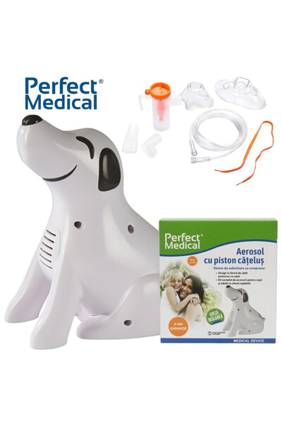 Perfect Medical Aparat Aerosol cu Piston Perfect Medical ®   Catelus, Viteză ...