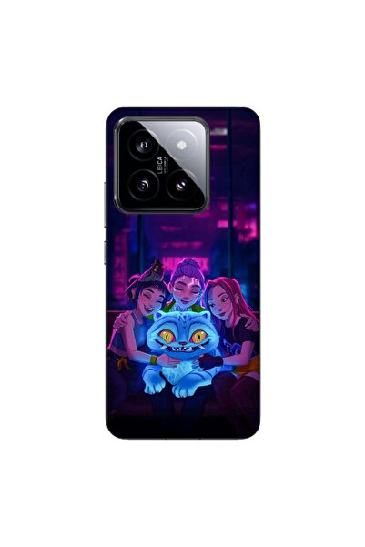 OEM Husa compatibila cu Xiaomi 14 Silicon Gel Tpu Model KPop Demon Hunters Ha...