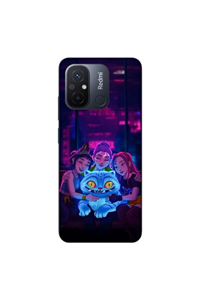 OEM Husa compatibila cu Xiaomi Redmi 12C Silicon Gel Tpu Model KPop Demon Hun...