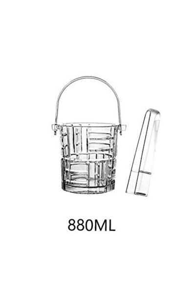 OEM Glass Ice Bucket with Tongs, 880ml