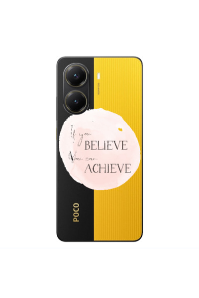 Other Xiaomi Poco X7 Pro If You Believe Transparent Silicone TPU Θήκη