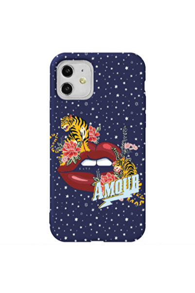 Other Apple iPhone 11 Amour Dark blue Colored Silicone TPU Θήκη