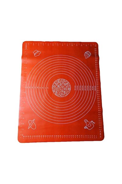 OEM Silicone Dough Mat, 50 x 70 cm, Red