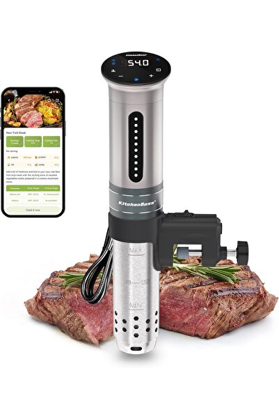 KitchenBoss Sousvide Circulator Temperatura Telecomandă Professional Roner pe...