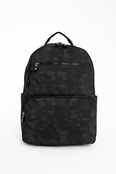 Morpelikan Sanmorris Unisex Water Resistant Medium Size Crinkle Fabric Multi-...