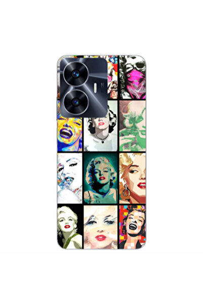 Other Realme Note 50 Marilyn Monroe Transparent Silicone TPU Θήκη