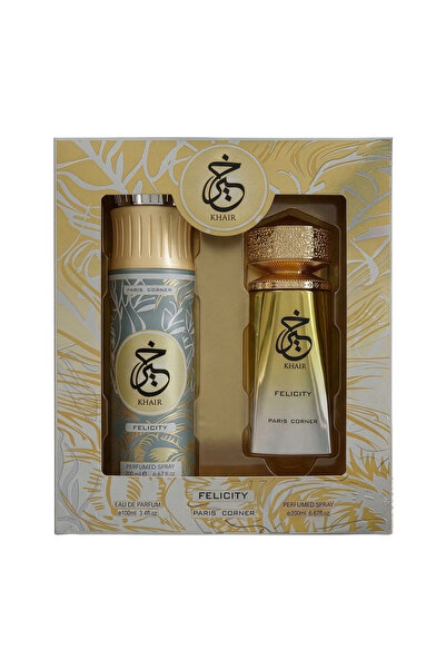 Paris Corner Set Paris Corner: Khair Felicity, Apă de parfum, Pentru femei, 1...