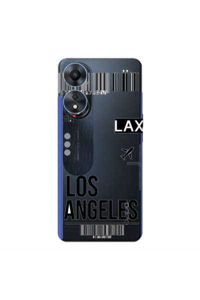 Other Oppo A 98 Los angeles Transparent Silicone TPU Θήκη