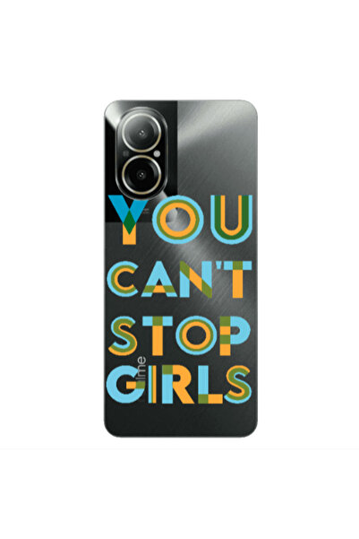Other Realme C67 You Cant Stop Girls Transparent Silicone TPU Θήκη