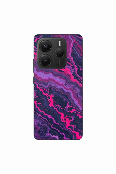 OEM Husa compatibila cu Xiaomi Redmi Note 14 5G Silicon Gel Tpu Model Midnigh...