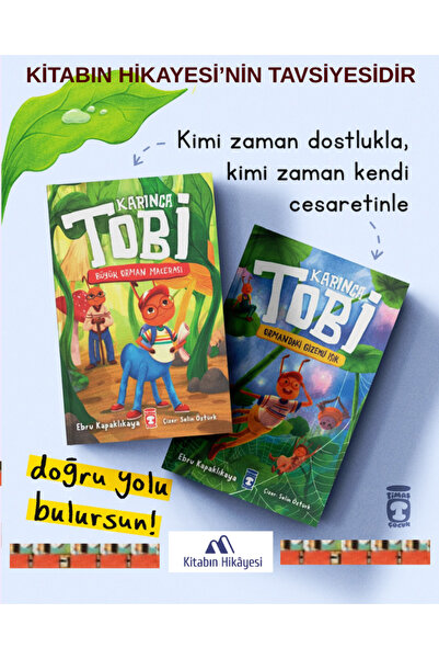 Timaş Çocuk 2. Sınıf- Tobi ve Ormandaki Gizemli Işık, Karınca Tobi - Büyük Or...