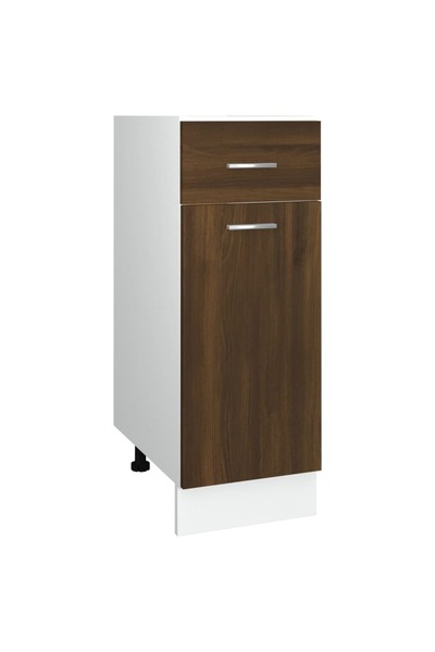 vidaxl Dulap inferior cu sertar “Lyon” stejar maro 30x46x81,5cm