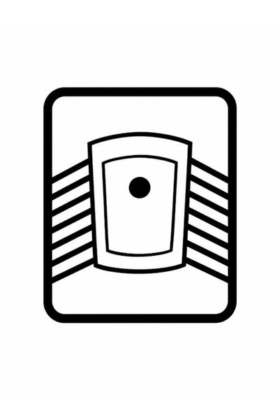 UAStudio Toilet Sticker Model 2. 20X20